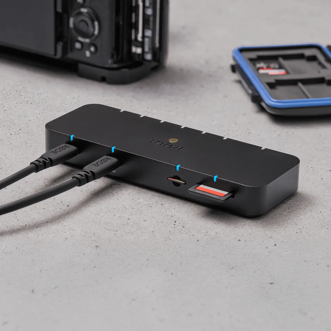 USB-C - UHS-II SD- und microSD-Kartenleser