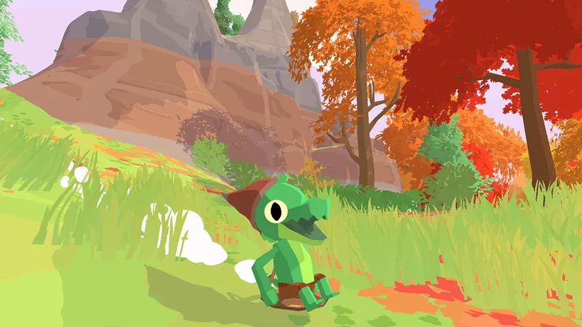 The exaggerated animations and tottering wobble bones of Lil Gator Game