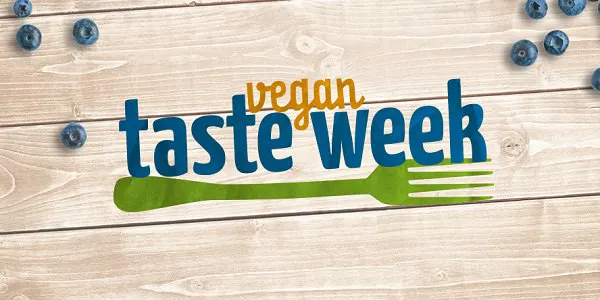 Logo der Vegan Taste Week der Albert-Schweitzer-Stiftung