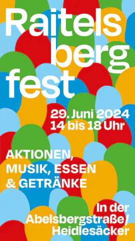 Plakat Raitelsbergfest 20. Juni 2024