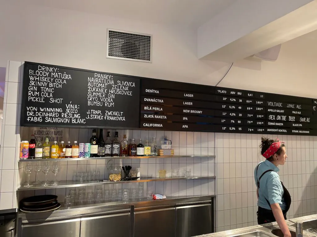 Automat Matuska Bier in Prag
