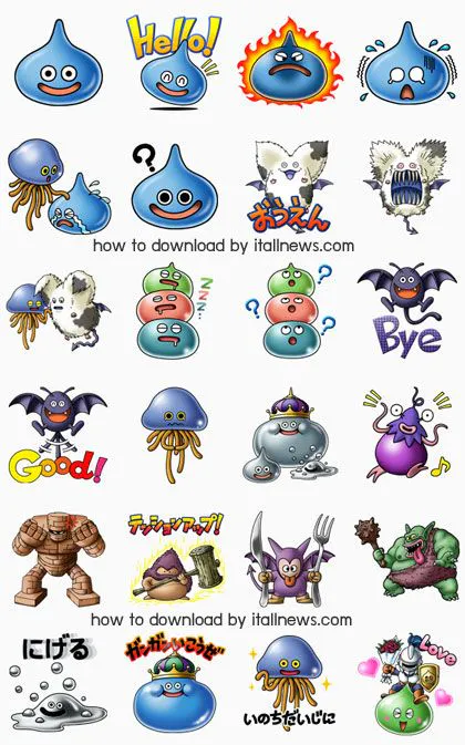 Dragon Quest Monsters Stickers | Dragon quest, Dragon quest tattoo, Dragon warrior