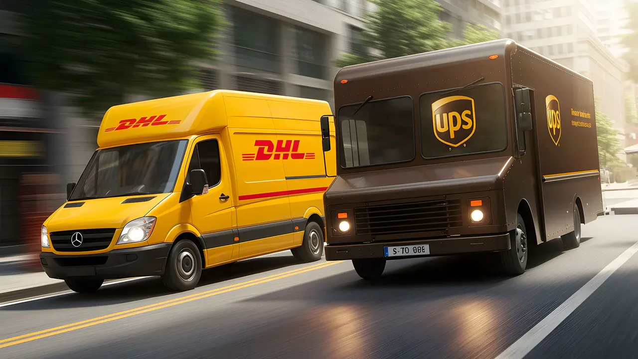 Logistik-Schock! UPS stĂŒrzt ab â DHL rutscht ans DAX-Ende - DER AKTIONĂR