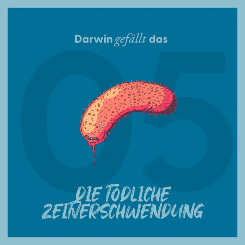 Vorschaubild mit dem Titelbild der Episode 'Die tödliche Zeitverschwendung'.