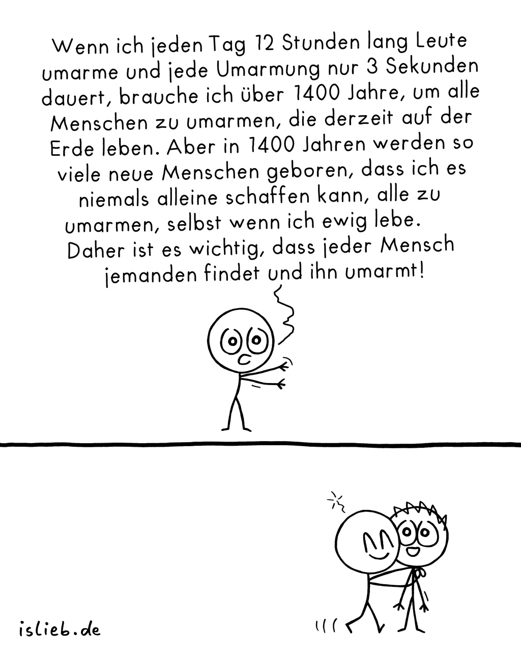 Umarmen | Comic-Projekt | is lieb?