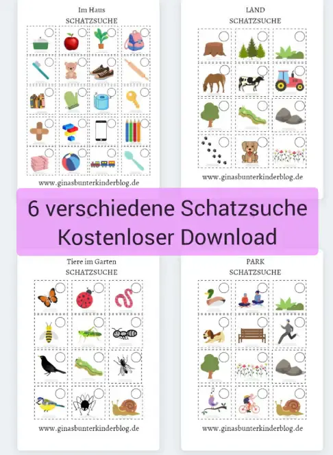 Schatzsuchen für Kinder