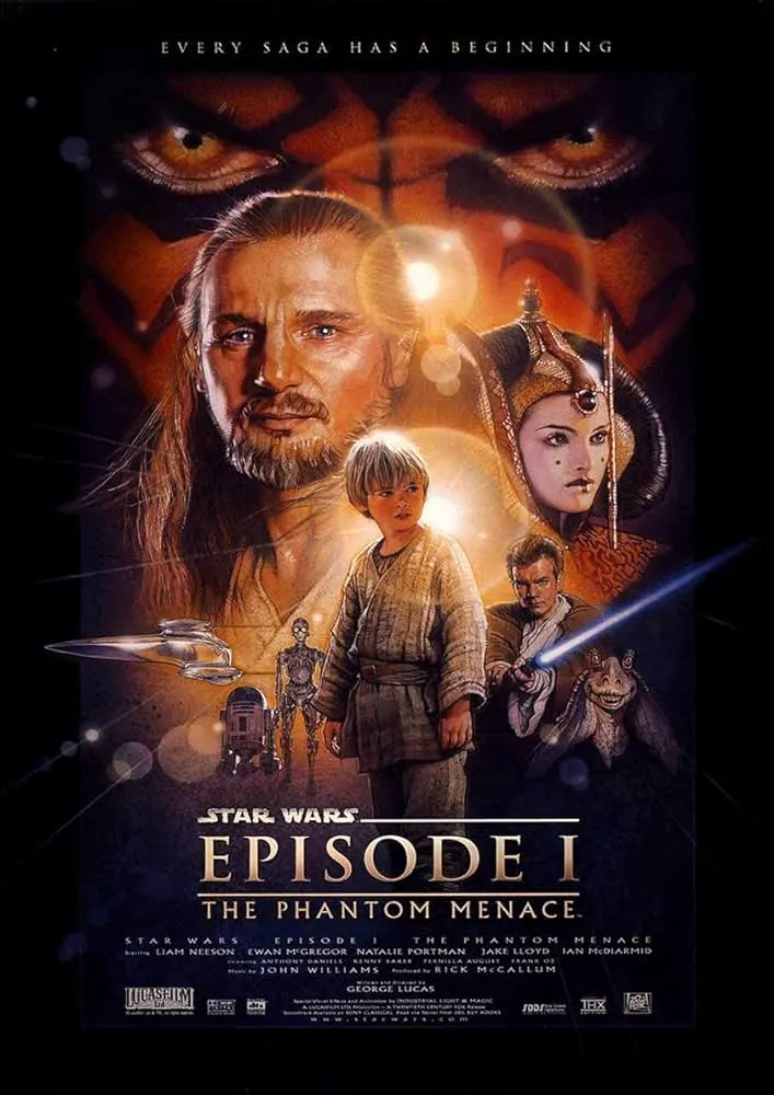 Star Wars Post 1 The Phantom Poster Wall Art Threat Movie : Amazon.de: Home & Kitchen