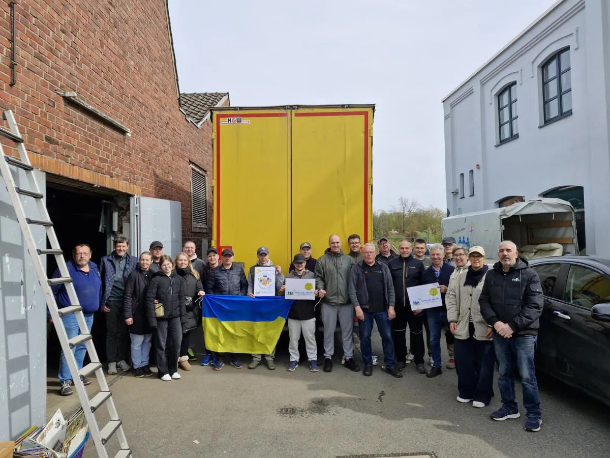 Hilfstransport mit 14,5 Tonnen Sachspenden unterwegs in die Ukraine