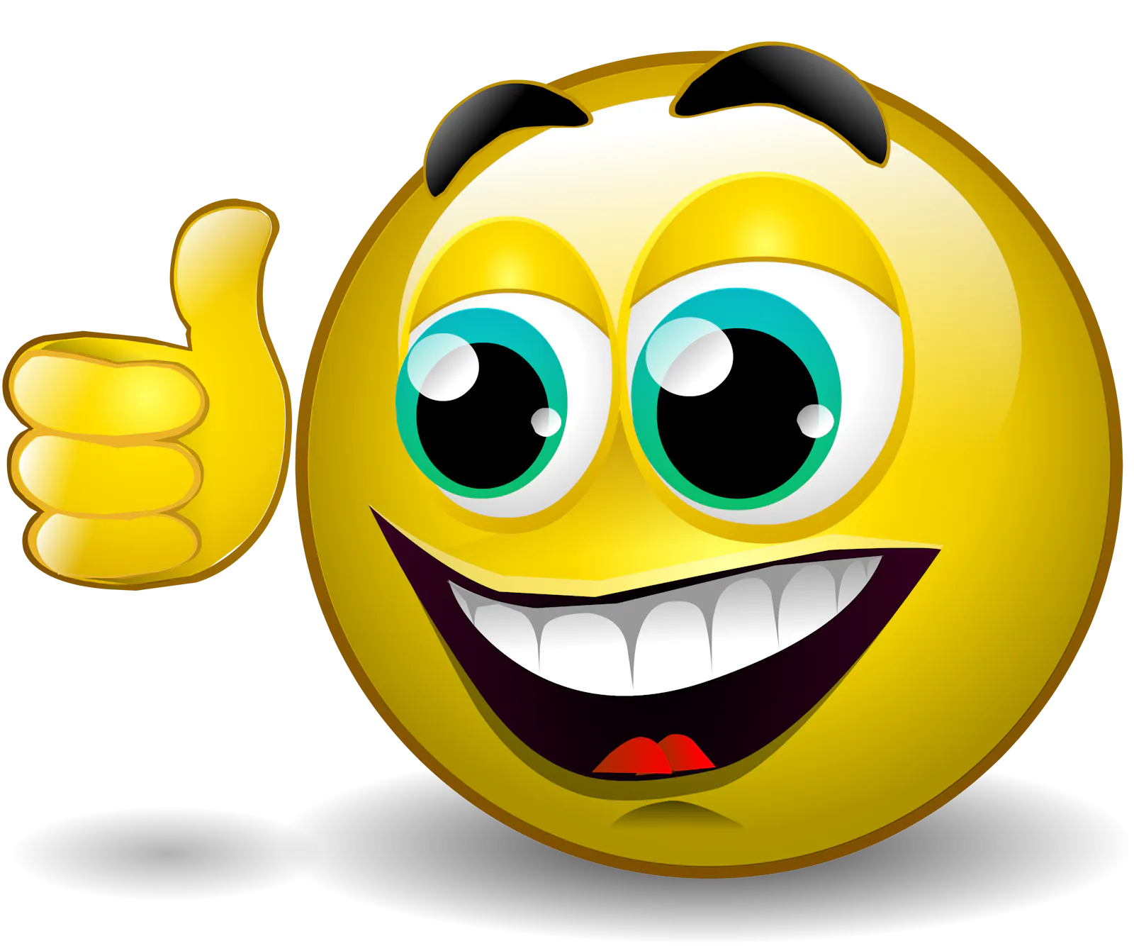 Smiley PNG transparent image download, size: 3749x3125px