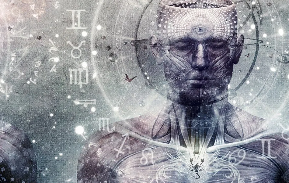 Dieses Kunstwerk stammt von dem Künstler Cameron Gray und ist Teil seiner "Parable Visions"-Serie.