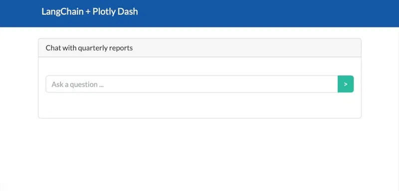 LangChain: Chat with earnings reports demo (GIF by authors)