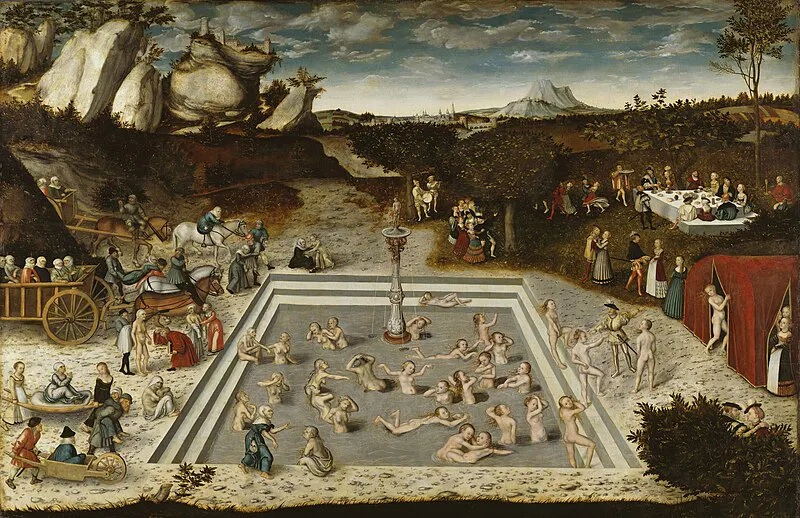 Datei:Lucas Cranach - Der Jungbrunnen (Gemäldegalerie Berlin).jpg