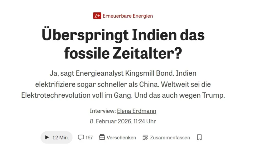 Kingsmill Bond im ZEIT-Interview über Europas Souveränitätskurs und die globale Energiewende zu Elektrostaaten.