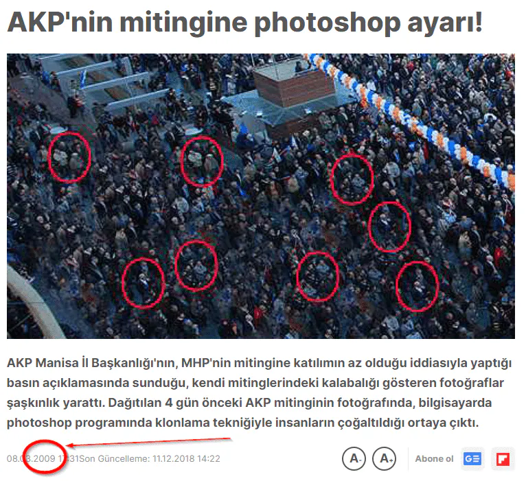 Screenshot CNN Turk