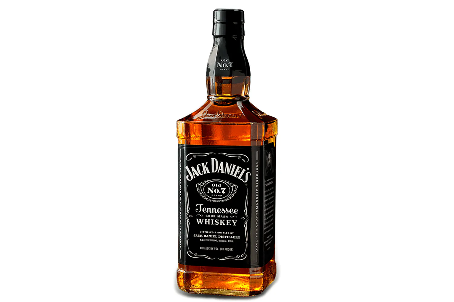 Whisky Jack Daniel's No.7 Tennessee Whiskey 1000ml Original - R$ 119,80 ...